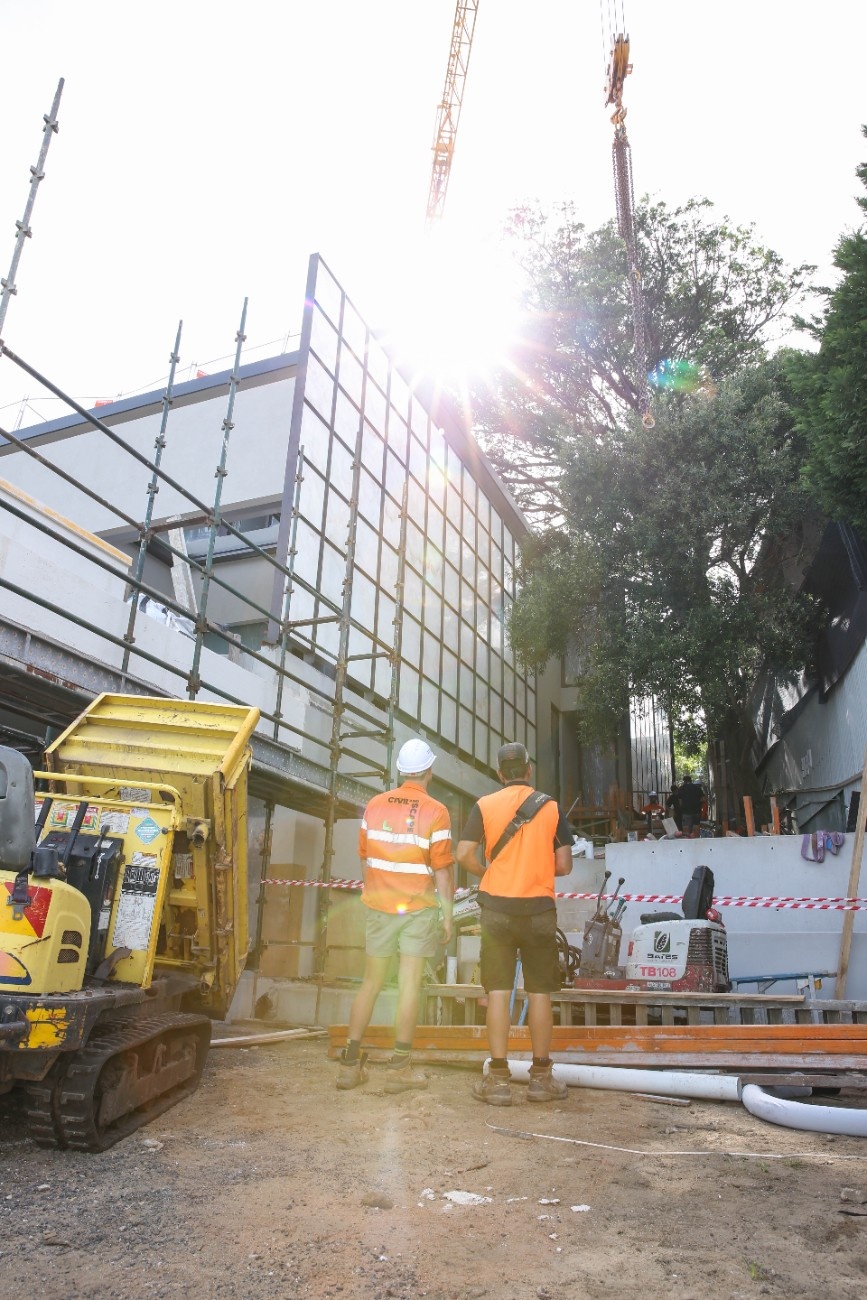 commercial landscape project